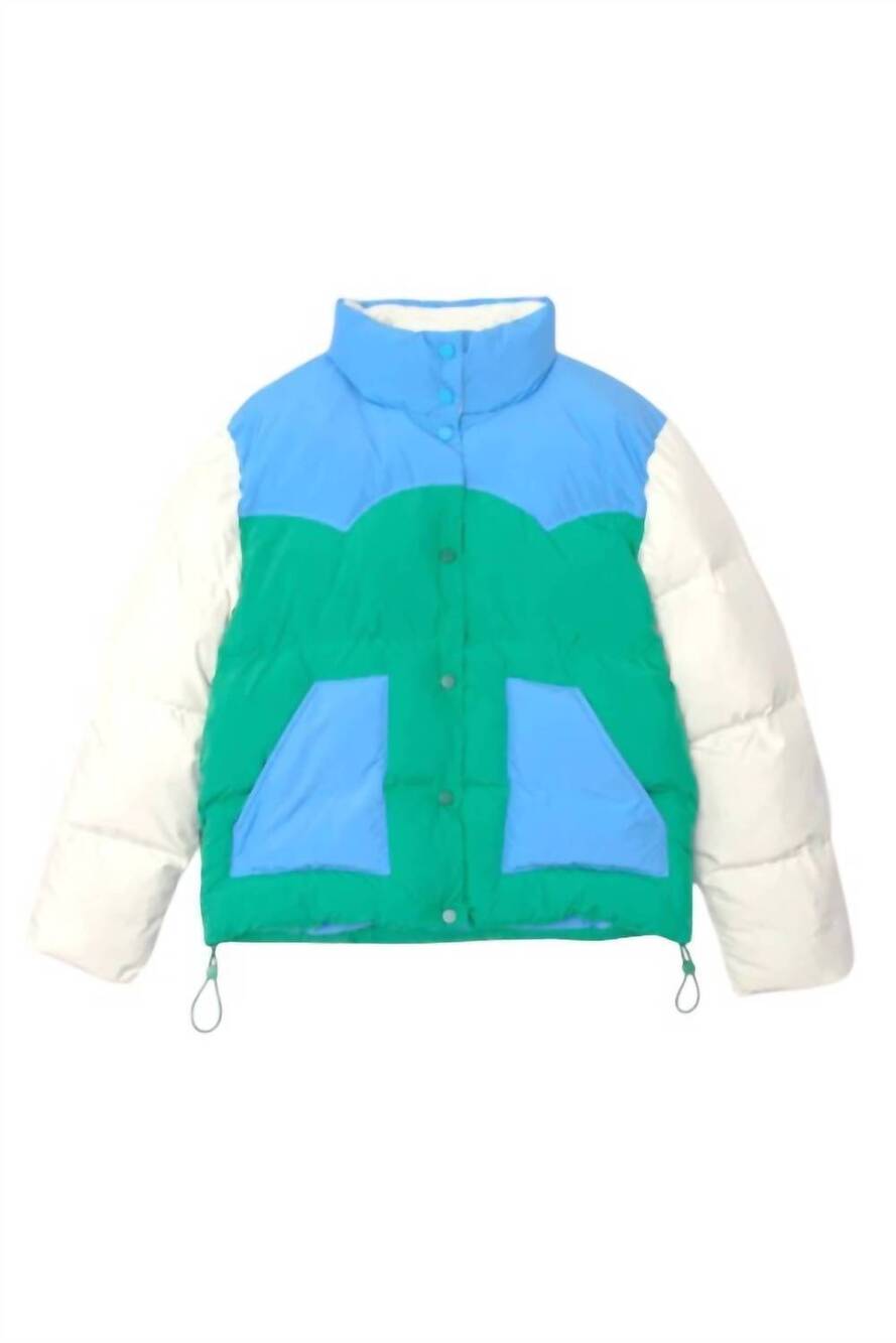 NEW XIRENA women's zayne jacket in blue grass